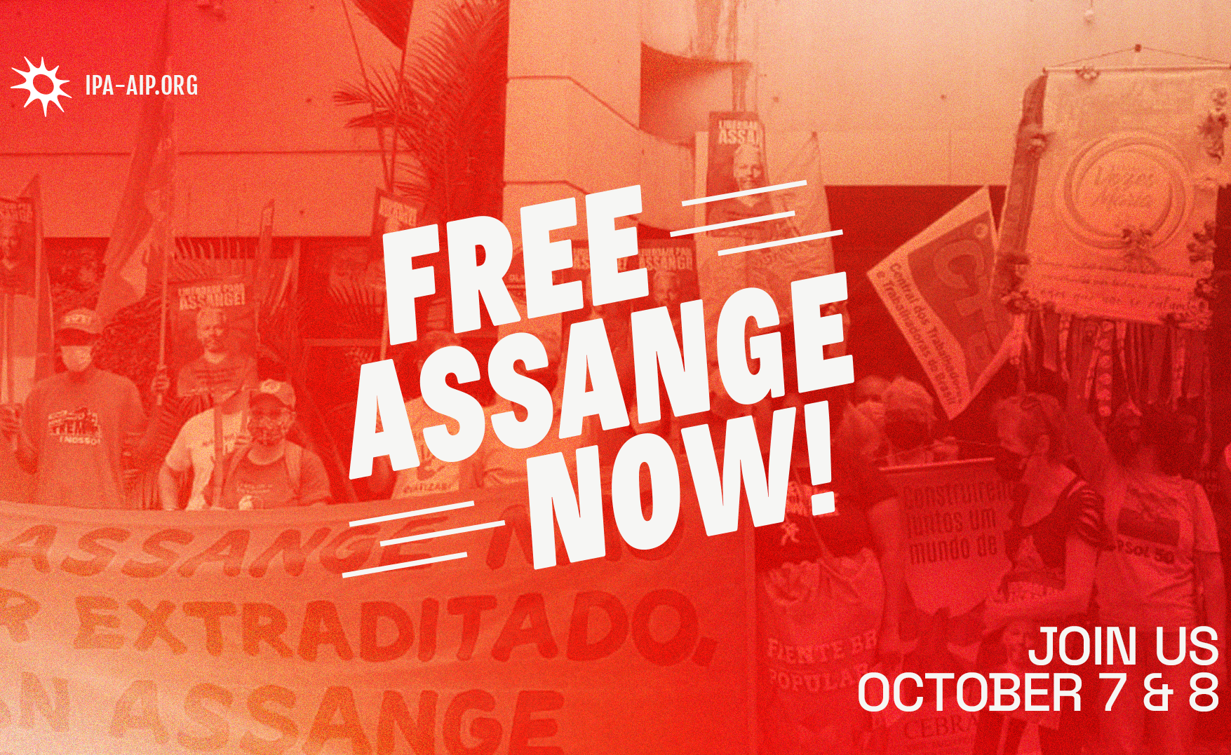 We mobilize for Assange’s freedom