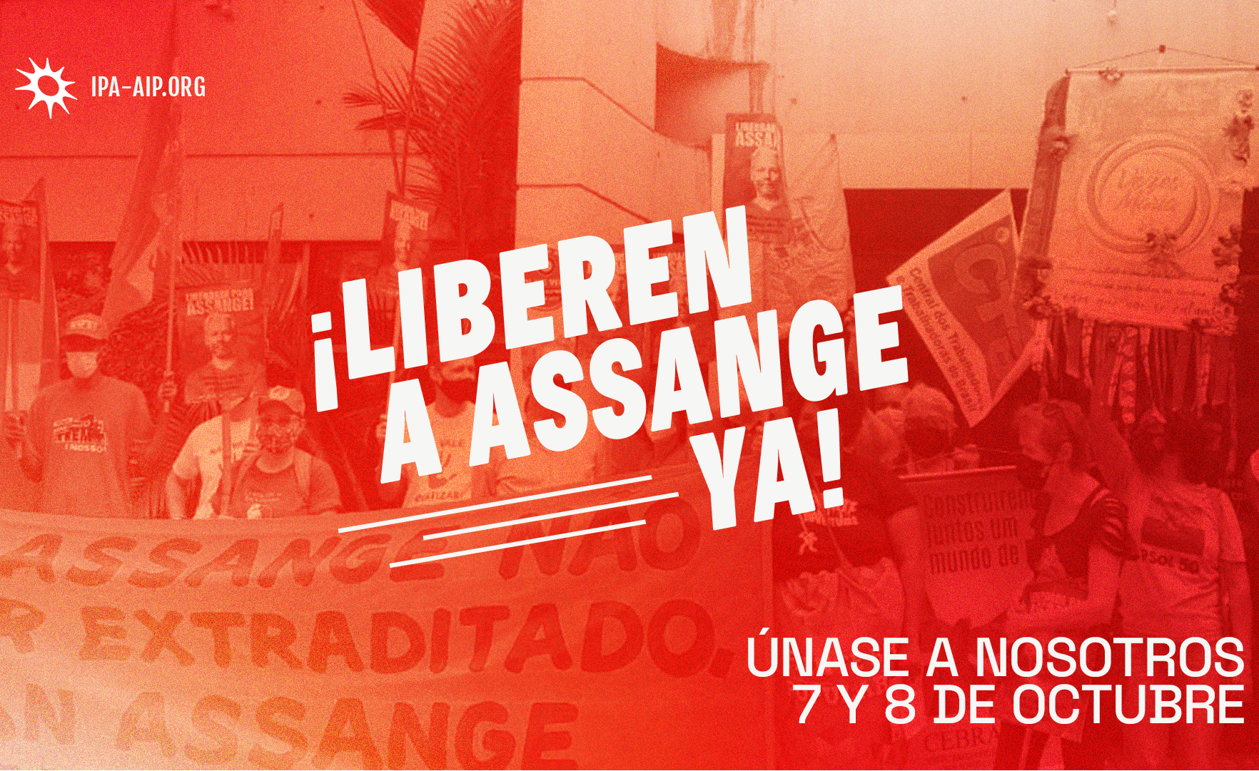 Nos movilizamos por la libertad de Assange